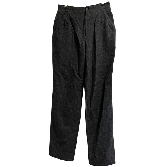Vintage JG Hook Gray Women's Wool Blend Pants - Size 8 - Picture 1 of 6